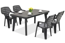 Tuinmeubelen Bergen/Marne voor 4 personen Bica antraciet