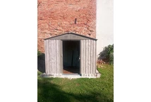 Metalen gereedschapshuis Helsinki 2,4 x 1,7 m Winkel Boss grijs