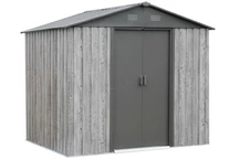 Abri à outils métallique Helsinki 1,3 x 1,9 m Store Boss gris