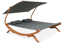 Bain de soleil Fidji Garden Point 2 places gris