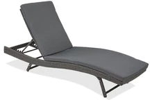 Bain de soleil polyrotin Bermuda Garden Point anthracite