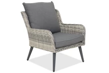 Fauteuil Technorattan Bilbao Garden Point wit - set van 2 stuks