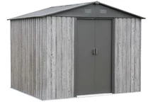 Metalen gereedschapshuis Helsinki 1,7 x 2,4 m Winkel Boss grijs