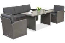 Meubles de jardin Monaco Apetito 5 Garden Point anthracite