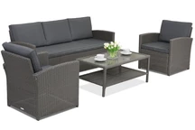 Meubles de jardin Monaco Coffee 5 Garden Point anthracite