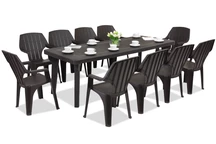 Tuinmeubelen Bergen/Alta voor 10 personen Bica bruin