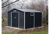 Malmo metalen gereedschapshuis 3,4 x 3,2 m Store Boss antraciet