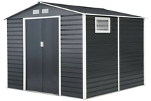 Abri à outils en métal Malmo 2,8 x 2,6 m Store Boss anthracite