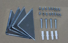 Kit d'ancrage à béton pour serre Azalia CoverTech