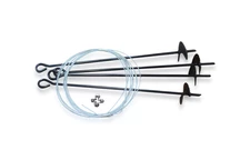 Kit d'ancrage au sol pour serres Azalia CoverTech