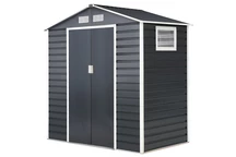 Metalen gereedschapshuisje Malmo 2,1 x 1,3 m Store Boss antraciet