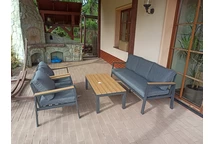 Zakintos Coffee 5 antraciet Garden Point tuinset