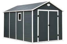 Abri à outils en plastique Bergen 2,4 x 3,6 m CoverTech 