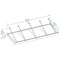 Auvent de porte en aluminium Sophia XL 1,4 x 3,8 m Palram - Canopia anthracite