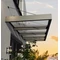 Auvent de porte en aluminium Sophia XL 1,4 x 3,8 m Palram - Canopia anthracite