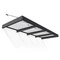 Auvent de porte en aluminium Sophia XL 1,4 x 3,8 m Palram - Canopia anthracite