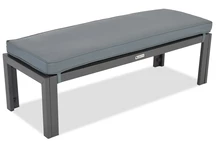 Banc de jardin Porto Garden Point anthracite