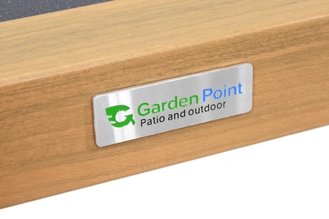 Braga Wood Coffee 8 Garden Point luxe technorattan meubelset