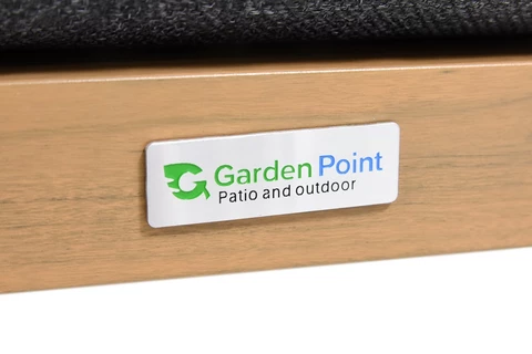 Braga Wood Coffee 8 Garden Point luxe technorattan meubelset