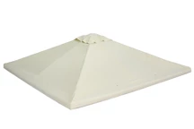 Dakbekleding voor paviljoen Madrid 3x3m beige Garden Point