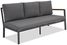 Élément d'angle avec un dos Zakintos anthracite Garden Point