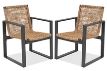 Ensemble de chaises en aluminium Padua Garden Point - 2 pièces