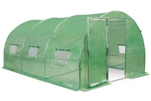 Folietunnel 2x3,5m Tuinpunt groen met deur