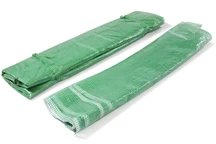 Groen folie voor tuintunnel van 2,5x5m met deur Garden Point