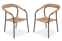 Jeu de chaises en aluminium Tarent Garden Point - 2 pièces