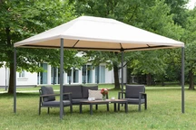 Pavillon de jardin beige Madrid 3 x 4 Garden Point