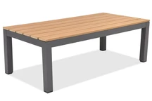 Table basse en aluminium anthracite Zakintos Garden Point