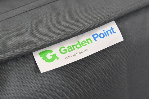 Tuinhoek voor 4 personen Porto Garden Point antraciet