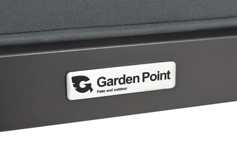 Tuinhoek voor 4 personen Porto Garden Point antraciet