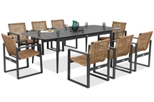 Aluminium meubilair Almada/Padva voor 8 personen Tuinpunt