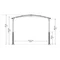 Carport en polycarbonate pour camping car Arcadia Alpine Palram - Canopia 3,6 x 12,7 m (1)