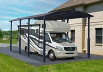 Carport en polycarbonate pour camping car Arcadia Alpine Palram - Canopia 3,6 x 8,5 m (1)