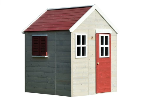 Houten kinderhuisje voor in de tuin Antek