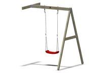Module met 1 schommel voor kinderhuis Anthony