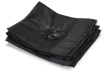 Moustiquaire pour abri de jardin Milos 3x6m Garden Point noir