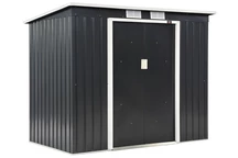 Oklahoma metalen gereedschapshuisje 2,16 x 1,3 m Store Boss antraciet