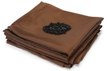 Rideaux de gazebo de jardin marron Milos 3x6m Garden Point
