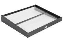 Auvent de porte Lubeka 80 x 100 cm CoverTech anthracite