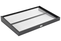 Auvent de porte Lubeka 80 x 120 cm CoverTech anthracite