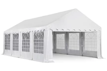 Witte Hanover tuinfeesttent 4x8m Tuinpunt