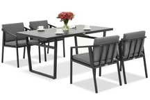 Cento eetset voor 4 personen Garden Point antraciet