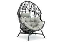 Chaise longue de jardin en aluminium Tulum Garden Point anthracite