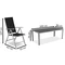 Garden Point aluminium tuinmeubelen met grote Polywood Verona tafel voor 8 personen