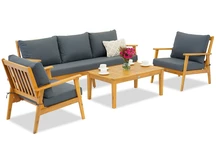 Lucene Garden Point houten tuinmeubelen