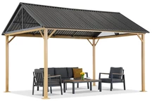 Metalen tuinhuisje Teramo 4x3 Tuinpunt