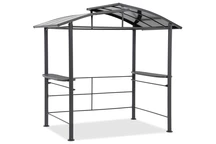 Ponta 2.4 x 1.5m métal barbecue gazebo Garden Point